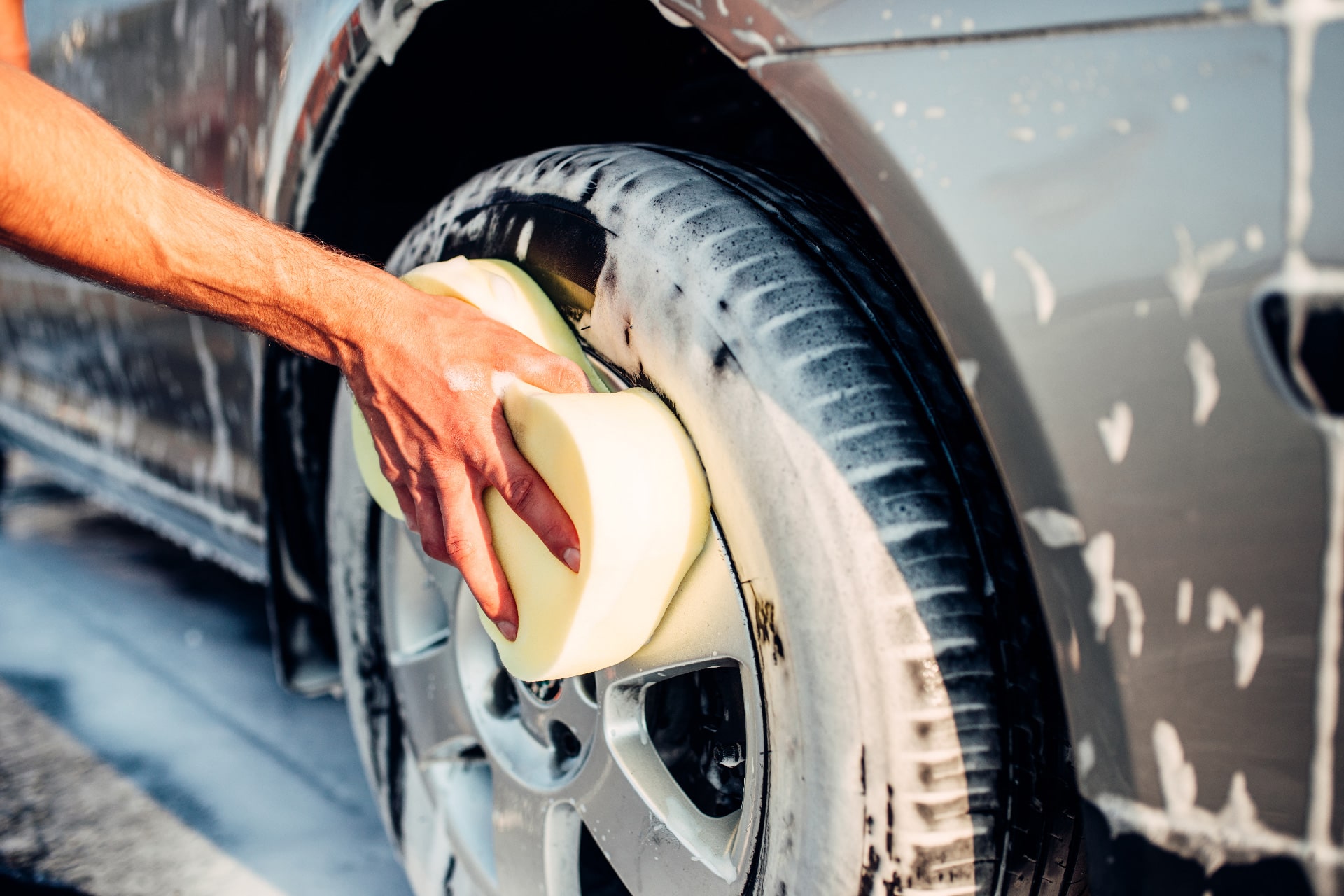 Manual car wash