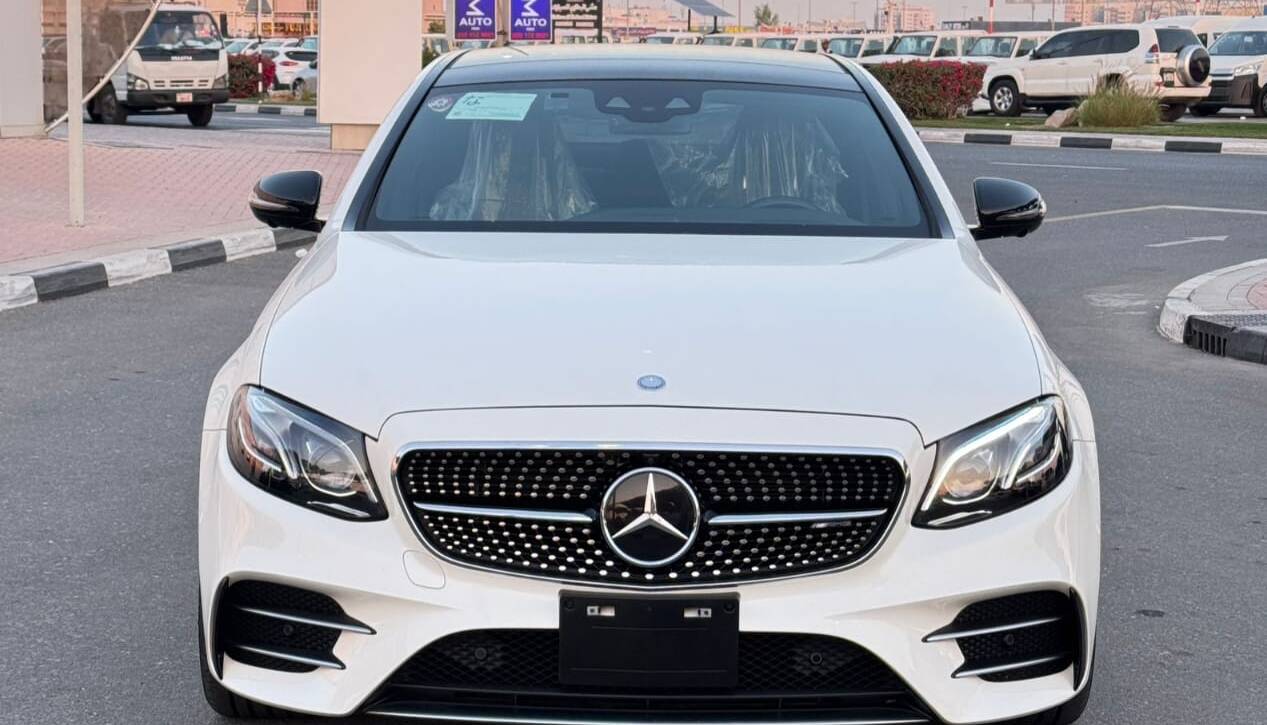 Mercedes-Benz E43 2017 – White, Full Option, Low Mileage, Mint Condition